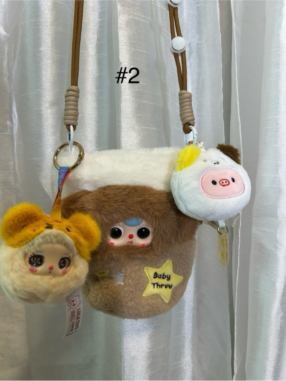 Mystery Plush Bag Charm with BONUS TOTE & Additional Bag charm! - Picture 2 of 11